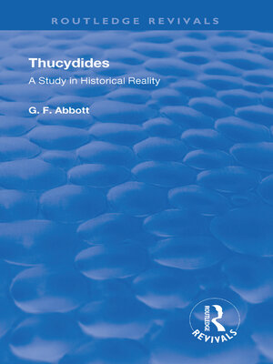 cover image of Thucydides